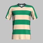 Custom Red and Green Soccer Jersey