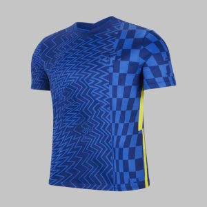 custom Front geometric split jersey