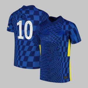 custom geometric split jersey