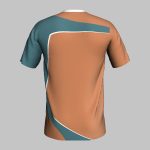 custom green striped soccer jersey