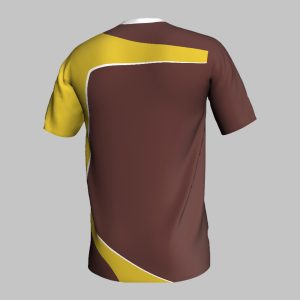 custom blue striped soccer jersey