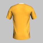 custom light blue striped soccer jersey
