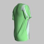 Custom Yellow Soccer Jersey with Green