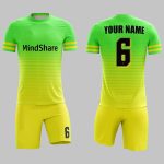 Custom Neon Green & Yellow Soccer