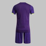 Custom Purple Soccer Uniform