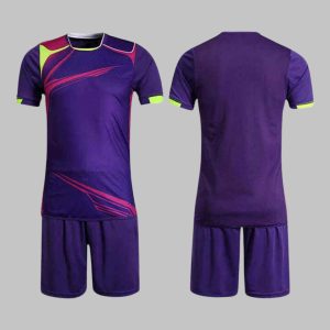 Custom Purple Soccer Uniform