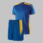 Custom Royal Blue & Yellow Soccer Jersey