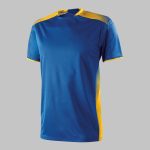 Custom Royal Blue & Yellow Soccer Jersey
