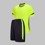 Custom Neon Lime Yellow Soccer Jersey