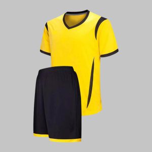 Custom Pink & Navy Geometric Soccer Jersey