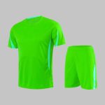 Custom Electric Green Soccer Jersey