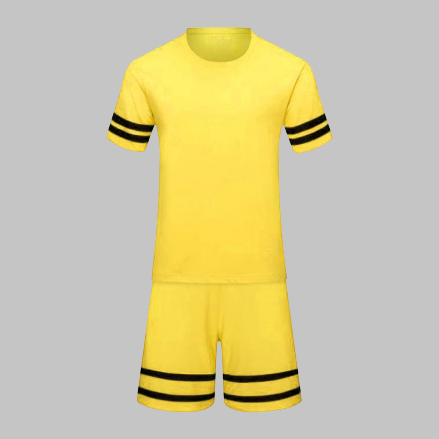 Custom Yellow & Black Soccer Uniform Kit Custom Yellow & Black Soccer Uniform Kit