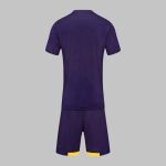 Custom Purple & Yellow Soccer Uniform