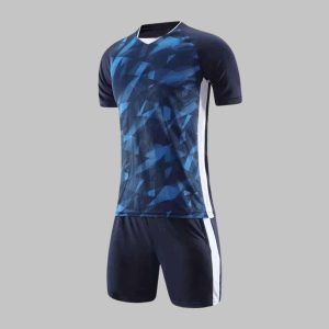 Custom Sky Blue Soccer Uniform