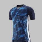 Custom Sky Blue Soccer Uniform