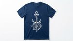 Nautical Anchor Graphic T-Shirt
