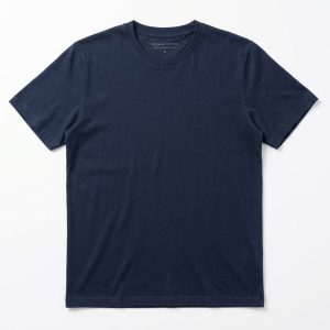 Navy Blue Premium Cotton T-Shirt
