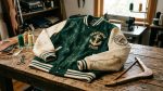 Custom Stain Varsity Jacket