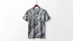 Grey Marble Graphic T-Shirt
