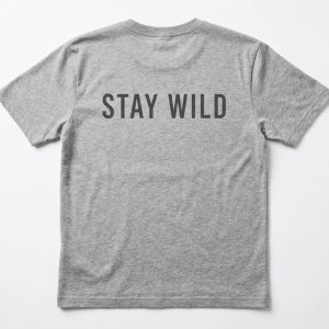 Stay Wild Grey T-Shirt