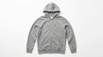 Classic Heather Grey Full-Zip Hoodie