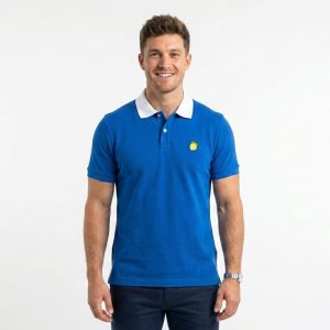 Men's Blue Polo Shirt