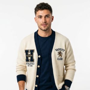 Varsity Cardigan Sweater