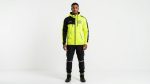 Men's Neon Lime Colorblock Full-Zip Hoodie