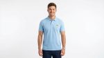 Men's Light Blue Polo Shirt