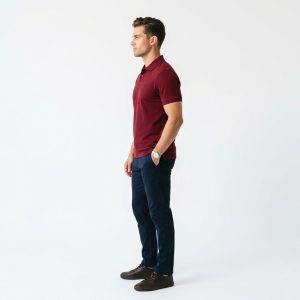 Men's Red Polo Shirt