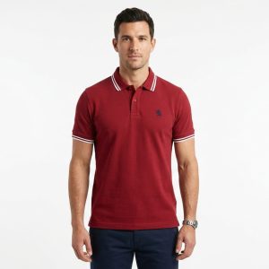 Men's Red Polo Shirt