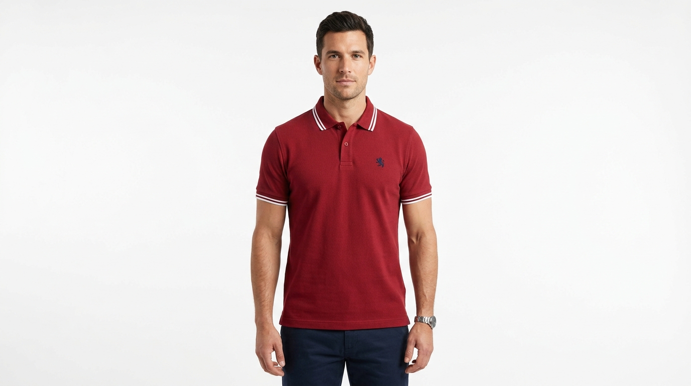 Men's Red Polo Shirt Men's Red Polo Shirt