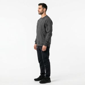 Tactical Techwear Charcoal Sweatshirt