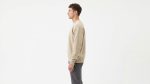 Retro Sunburst Beige Sweatshirt