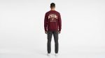 Maroon Lion Crest Sweatshirt