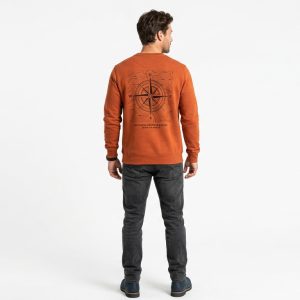 Roam the Wilderness Rust Sweatshirt