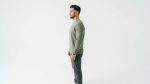 Sage Green Leaf Sweatshirt