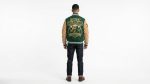 Forest Green Back Varsity Jacket