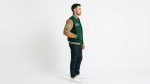 Forest Green Varsity Jacket