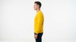 Yellow Stripe Crewneck Sweatshirt
