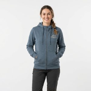 Women's Slate Blue Mountain Hoodie