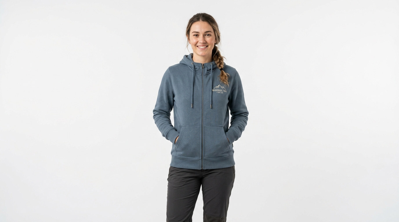 Women's Slate Blue Mountain Hoodie Women's Slate Blue Mountain Hoodie