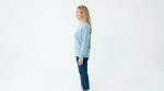 Ocean Wave Light Blue Sweatshirt
