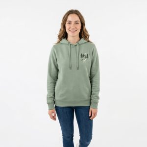 Women's Sage Green Nature Hoodie