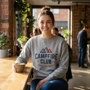 Campfire Club Grey Sweatshirt