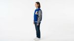 Royal Blue Varsity Letterman Jacket