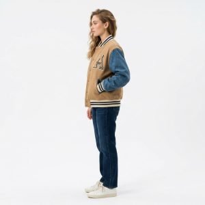 Varsity Purple Lime Jacket