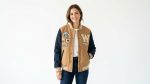 Varsity Purple Lime Front Jacket
