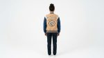 Varsity Purple Lime Back Jacket