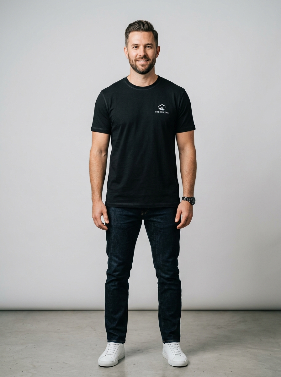 Urban Peak Black T-Shirt Urban Peak Black T-Shirt